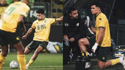 Momen Ragnar Oratmangoen Buka Puasa Saat Pertandingan Fortuna Sittard Vs PEZ Zwolle