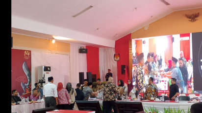 KPU Jabar Kebut Pleno Penetapan Hasil Pemilu Selesai Malam Ini : Kita Langsung Meluncur Ke Jakarta