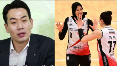Komentar Takjub Pelatih Red Sparks atas Penonton Asal Indonesia,Sepenuh Hati Dukung Megawati Hangestri dan Rekan-rekannya
