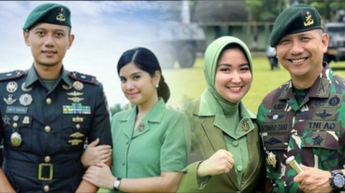 Anggun dengan Seragam Ibu Persit, 7 Artis Cantik ini Jadi Istri