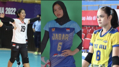 Meski Tampil Memesona di Dalam Lapangan, Banyak yang Belum Tahu Kalau 5 Bidadari Voli Indonesia Ini Ternyata Berstatus Anggota TNI: Siapa Saja?