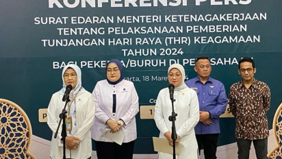 Hore! Kemnaker Pastikan Ojol Hingga Kurir Logistik Berhak Dapat THR Tahun Ini