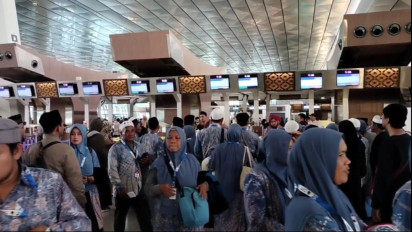 Trend Keberangkatan Jamaah Umroh Terus Meningkat Selama Ramadhan, Imigrasi Soekarno Hatta Lakukan Antisipasi