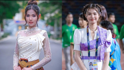 Profil Phyadeth Rotha, Gadis Cantik Kamboja Pembawa Baki yang Ngefans sama Marselino Ferdinan