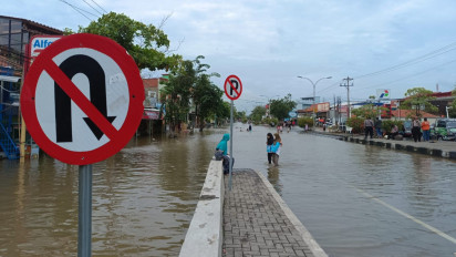 Banjir Semarang Surut, BPBD Sebut Hanya di Kecamatan Genuk yang Masih Terendam