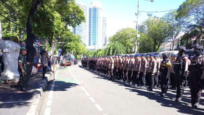 Polisi Prediksi Ribuan Orang Bakal Demo di Kantor KPU Jelang Pengumuman Hasil Pemilu 2024