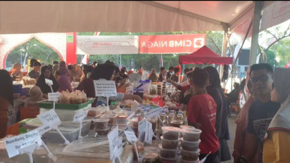 Ramaikan Pasar Ramadhan Lebih Awal,  Non Muslim di Pontianak:  Enak, Masih Fresh