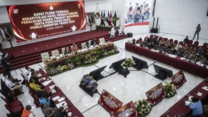 Breaking News! Penetapan Hasil Pemilu di KPU, Prabowo-Gibran Menang Pilpres 2024