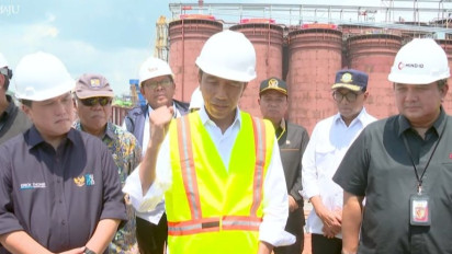 Jokowi Ikut Pantau Detik-detik Rekapitulasi Penghitungan Suara Nasional yang Memasuki Babak Akhir