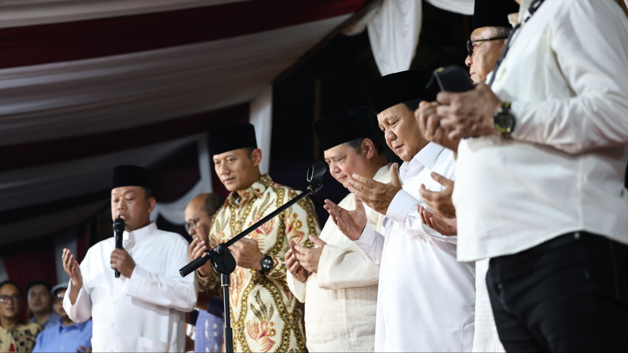 Resmi Terpilih sebagai Presiden, Prabowo Ajak Seluruh Rakyat Bersatu
            - galeri foto