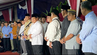 Usai Terpilih Jadi Presiden 2024, Pesan Mendalam Prabowo Khusus ke Jokowi: Dia Berjasa Sangat Besar
