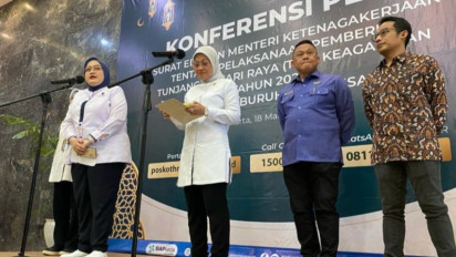 Kemnaker Sebut THR OJOL Adalah Imbauan, Mekanisme Silakan Disesuaikan Perusahaan