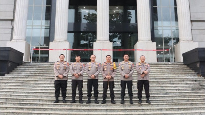 Pendaftaran Sengketa Pemilu Dimulai, Gedung MK Dijaga Ratusan Polisi