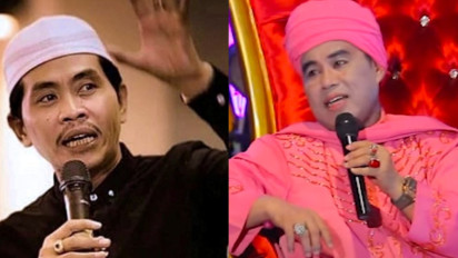 Ceramah Dengan Penampilan Kemayu, Kyai Anwar Zahid Roasting Ustaz Ini di Depan Jamaah, Abah Anza: Laki-laki Kok Bertingkah Seperti...