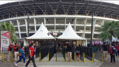 Situasi Terkini Stadion GBK Jelang Laga Timnas Indonesia Vs Vietnam, Pintu Tribun Dibuka Pukul 18.30 WIB