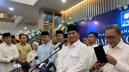 Presiden Terpilih Prabowo Subianto Beri Sinyal PAN Dapat Banyak Jatah Kursi Menteri