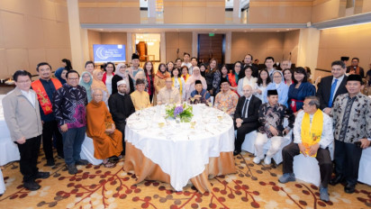 Puluhan Tokoh Lintas Agama Hadiri Buka Puasa Bhinneka Rasa Satu Persaudaraan