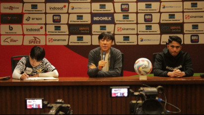 Shin Tae-yong Pasang Badan untuk Hokky Caraka Usai Tampil Kurang Maksimal Bersama Timnas Indonesia