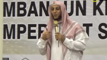 Habis Sahur Masih Gelap dan Sepi tapi Tolong Pintu dan Jendela Rumah Jangan Ditutup, Kata Syekh Ali Jaber