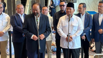 Surya Paloh Sebut Persahabatan dengan Prabowo Subianto Sudah Terjalin 40 Tahun