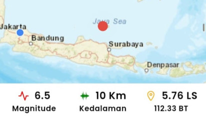 Tak Berpotensi Tsunami! BMKG Beberkan Penyebab Utama Gempa Tuban Hari Ini