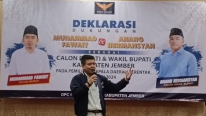 Gus Fawait-Anang Hermansyah Didukung Jadi Calon Bupati dan Wakil Bupati Jember, Anang: Terima Kasih