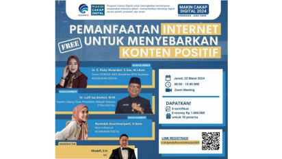 Hindari Jadi Budak Medsos dengan Tidak Asal Sharing Informasi Tanpa Ricek