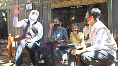 Sayangkan Banyaknya Berita Hoax Gempa Tuban, Ini Pesan Khofifah