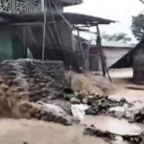 Puluhan Rumah di Pedesaan Taput Diterjang Banjir, Warga Mengungsi
