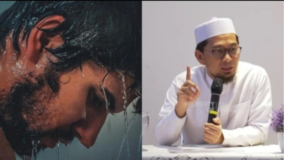 Setelah Mandi Junub Memangnya Tidak Perlu Wudhu Lagi saat Mau Lanjut Shalat? Awas Jangan Sampai Salah, Ternyata kata Ustaz Adi Hidayat...