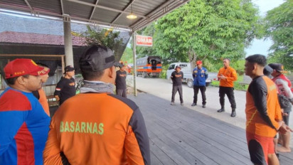 Tim SAR Cari Dua Korban Kecelakaan Kapal di Sungai Mahakam