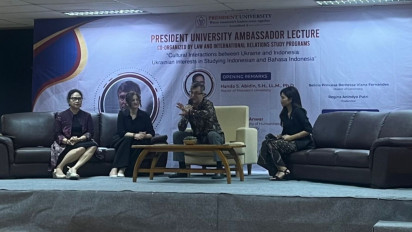 Delegasi Ukraina Ungkap Pentingnya Perkaya Bahasa Ukraina-Indonesia Lewat Kuliah Umum
