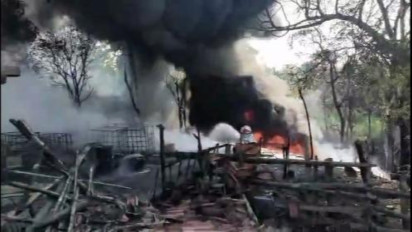 Tempat Penimbunan BBM Ilegal di Tuban Terbakar, Ketua DPRD Minta Polisi Usut Tuntas Mafia Solar