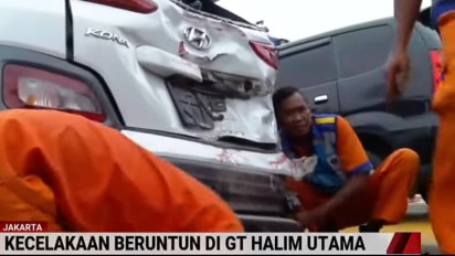 Kecelakaan Mengerikan di GT Halim Utama Akibatkan 2 Orang Terluka, Begini Aturan Santunan Korban Laka