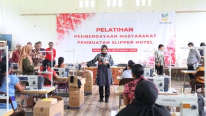 Kemensos Bekali KPM PENA Pelatihan Menjahit Hingga Pengelolaan Keuangan