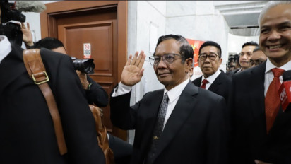 Hadiri Sidang Perdana Sengketa Pilpres 2024 di MK, Suara Hati Ganjar: Mimpi Negara Ini...