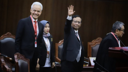 Di Sidang PHPU Pilpres 2024, Mahfud Tegas ke MK Peduli dengan Masa Depan Demokrasi dan Hukum