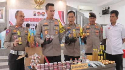 Gelar Operasi Pekat, Polres Pemalang Amankan Tiga Kilogram Bahan Peledak dan Petasan