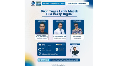 Agar Lebih Mudah Selesaikan Tugas Sekolah, Siswa Butuh Kompetensi Kecakapan Digital
