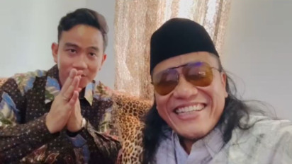 Ucapkan Selamat Atas Kemenangan Prabowo-Gibran, Ini Ungkapan Gibran ke Haji Her