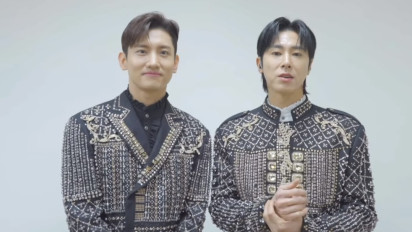 Yunho dan Changmin TVXQ! Sapa Fans Indonesia: Cassiopeia Ayo Kita Bertemu, Sampai Jumpa