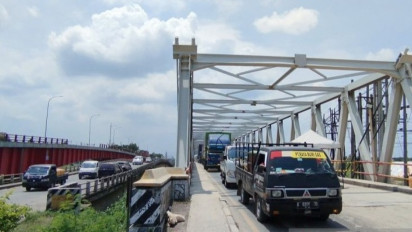 Perbaikan Jalur Mudik Pantura Demak-Kudus Ditargetkan Selesai Sebelum April