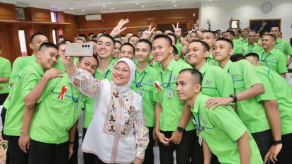 Hadiri Wisuda Program Magang Teknis, Menaker Jelaskan Pemagangan TKI ke Jepang Untungkan Kedua Negara