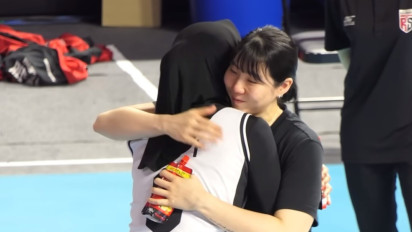 The Last Dance, Momen Megawati Hangestri Nangis Peluk Erat Sang Kapten Red Sparks, Perpisahan?