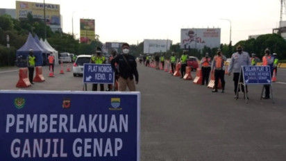 Info Mudik, Jadwal Pemberlakuan Ganjil Genap Mudik Lebaran 2024