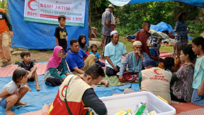 Hari ke Tujuh Gempa Bawean, Warga Pengungsi Keluhkan Mulai Terserang Penyakit