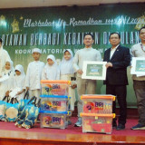 Berikan Manfaat kepada Sesama, KWP Berikan Santunan untuk Anak Yatim Piatu dan Santri Tahfiz