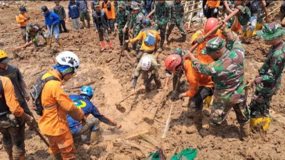 3 Korban Longsor Bandung Barat Masih Belum Ditemukan, Basarnas Optimis: Kami Tetap Berupaya