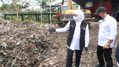 Peringatan Hari Internasional Tanpa Sampah, Khofifah Ajak Masyarakat Pilah dan Kelola Sampah dari Skala Terkecil