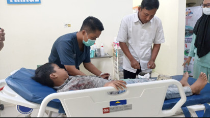 Gegara Petasan, Jari Bocah di Banyuwangi Nyaris Putus